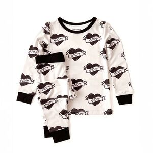 Lucky Panda Kids Bamboo Two Piece Set | Mom Tattoo